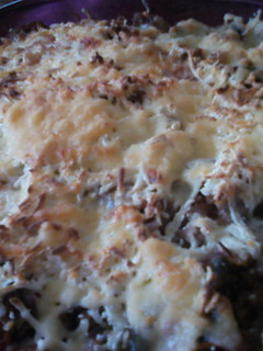 Una foto de Lasagna mexicana (de tortilla)