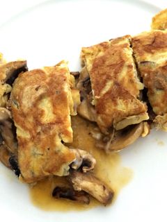 Una foto de Omelette de champiñón