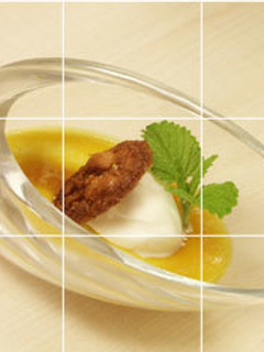 Foto principal de Crema de coco, fruta pasión y helado de limón