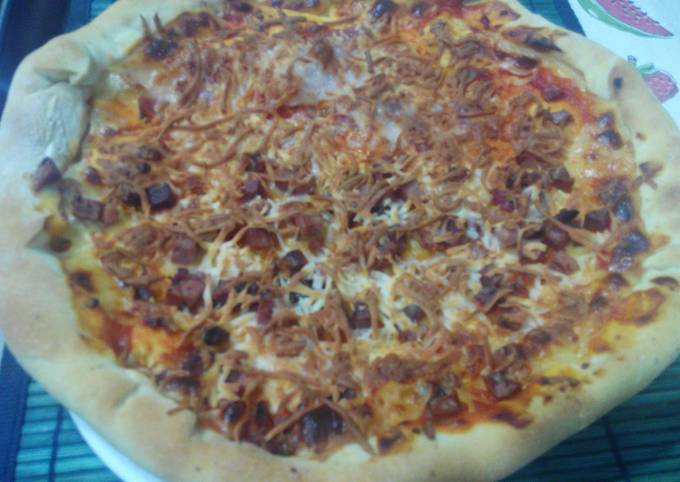 Masa de pizza tipo Domino's Pizza Receta de cantarina66- Cookpad