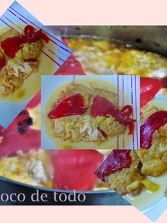 Una foto de Migas de bacalao con verduritas