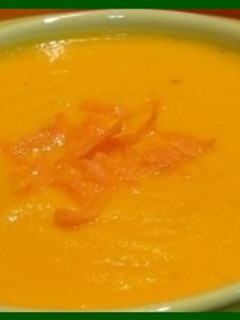 Una foto de Crema de zanahorias
