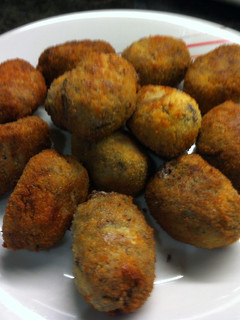 Una foto de Croquetas de morcilla de Burgos