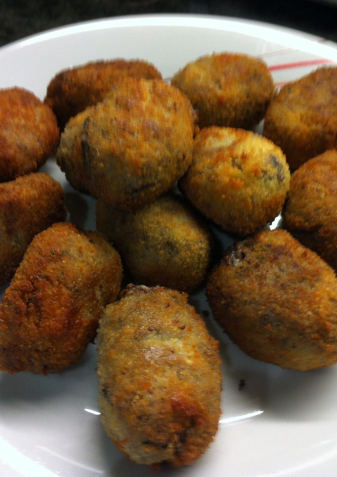 Una foto de Croquetas de morcilla de Burgos