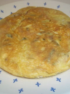 Una foto de Tortilla de espárragos trigueros y queso