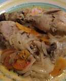 Pollo escabechado