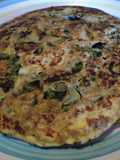 Lettuce and Carrot Frittata