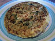 Una foto de tortilla de zanahoria