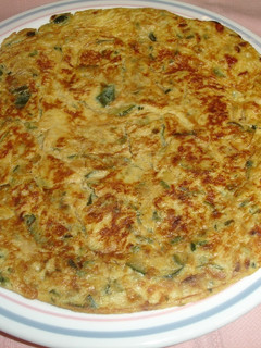 Una foto de Tortilla de calabacines
