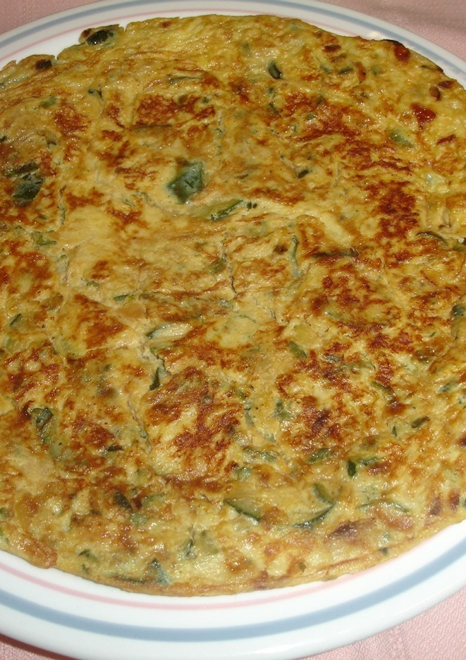 Una foto de Tortilla de calabacines