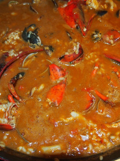 Una foto de Arroz caldoso con bogavante