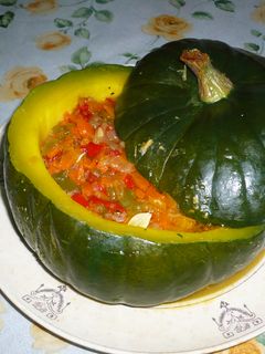 Una foto de Zapallo relleno