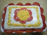 Pastel con pan de molde