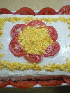 Una foto de Pastel con pan de molde