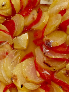 Una foto de Papas panaderas o papas españolas al horno