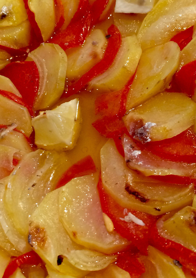 Una foto de Papas panaderas o papas españolas al horno