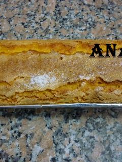 Una foto de Budín de mandarina casero