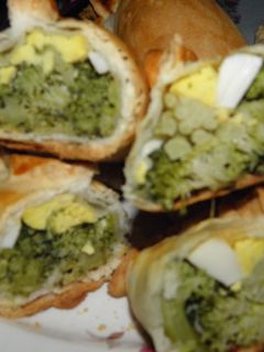 Una foto de Empanadas de brócoli al vapor