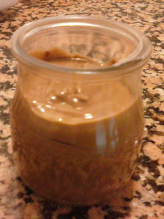 Una foto de Mousse de chocolate