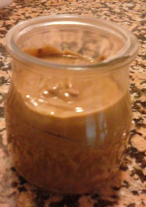 Una foto de Mousse de chocolate