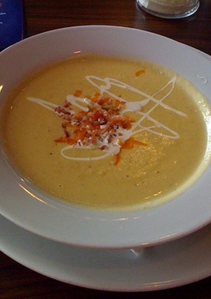 Una foto de Crema fácil con sabor a canela