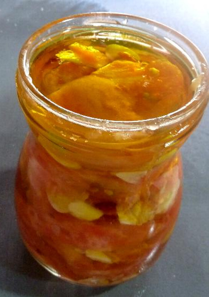 Una foto de Tomate con ajo