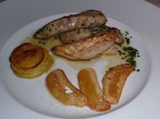Una foto de receta de pescado jurel al horno