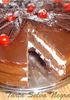 Una foto de Tarta selva negra