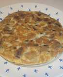 Tortilla de esclatasangs y champiñones