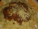 Spaguetti casero artesanal