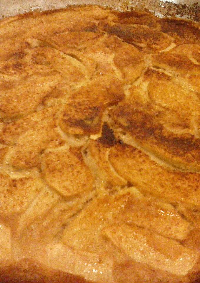 Una foto de Tarta de manzana (sin hojaldre)