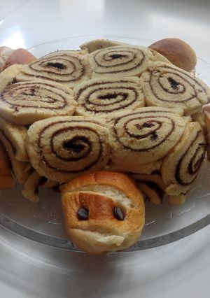 Una foto de Tortuga de crema y chocolate