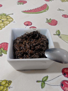 Una foto de Tapenade con Thermomix