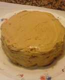Tarta de moka con galletas