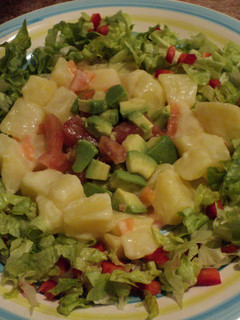 Una foto de Ensalada nido vacío