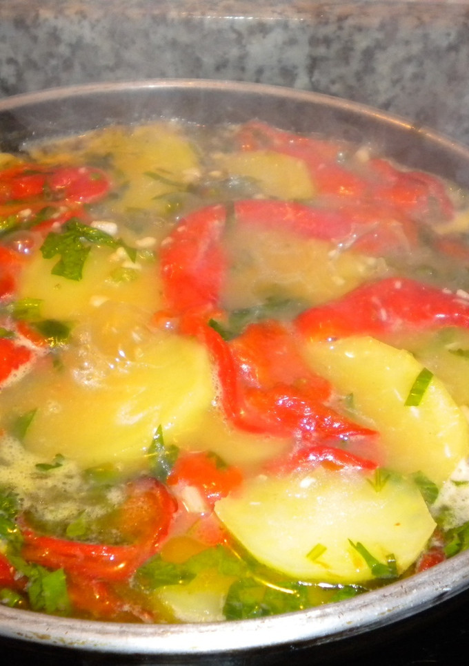 Una foto de Patatas viudas distintas