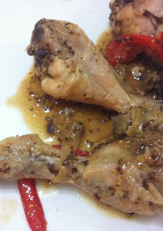 Una foto de Pollo en salsa picante