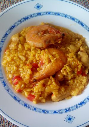 Una foto de Arroz mixto