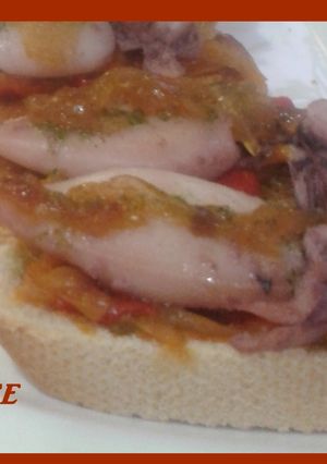 Una foto de Tapita de chipirón