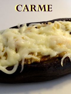 Una foto de Berenjenas rellenas mar y montaña