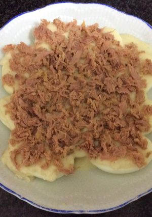 Foto principal de Huevos con bechamel y atún AMC