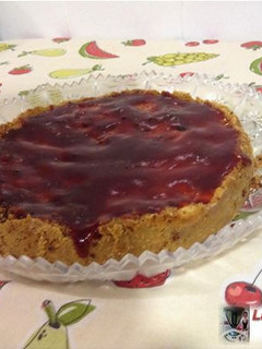 Una foto de Mi primera New York cheesecake