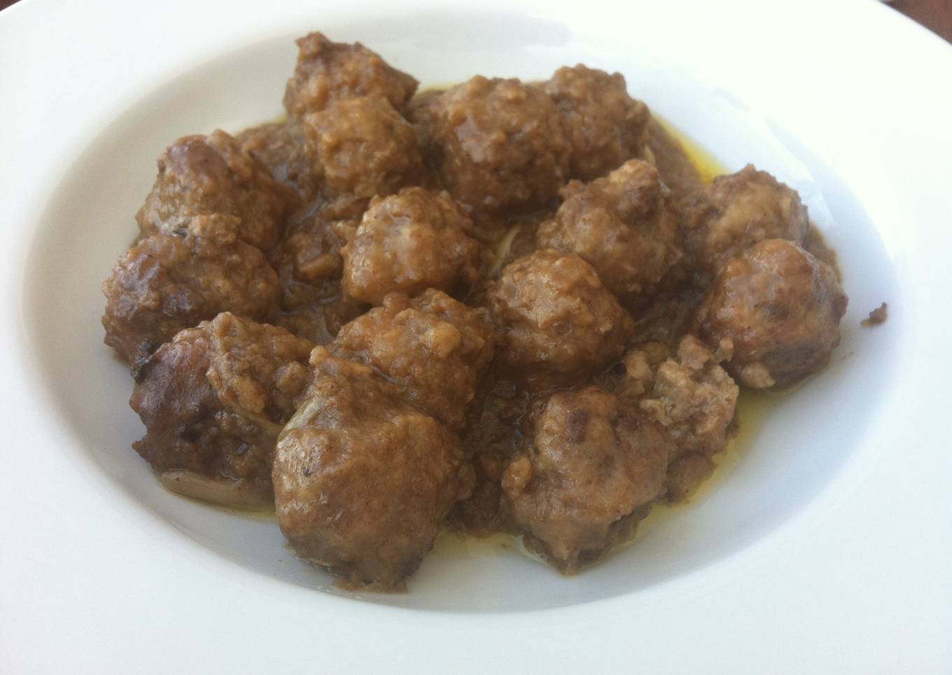 Albóndigas en salsa