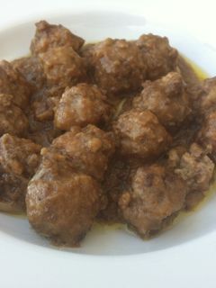 Una foto de Albóndigas en salsa