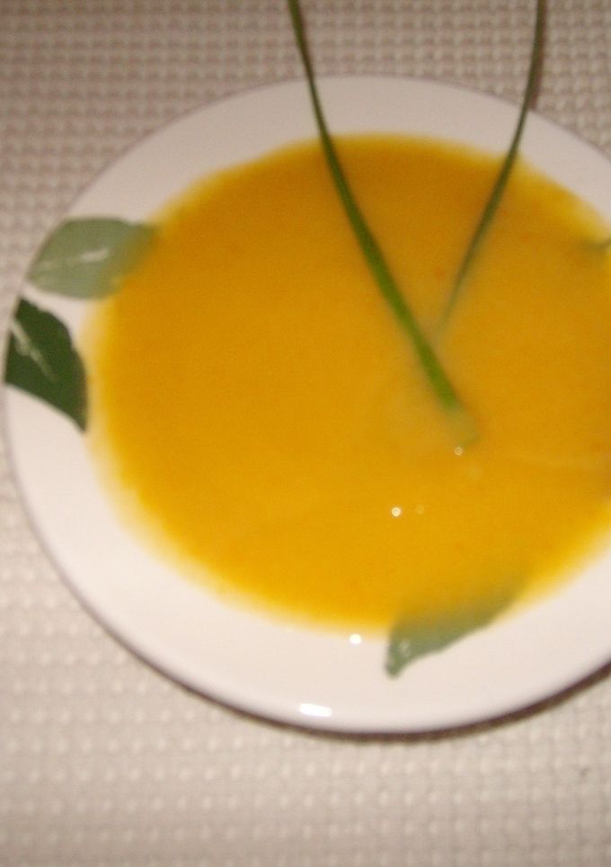 Una foto de Crema de verduras (zanahorias, patatas y calabacín)