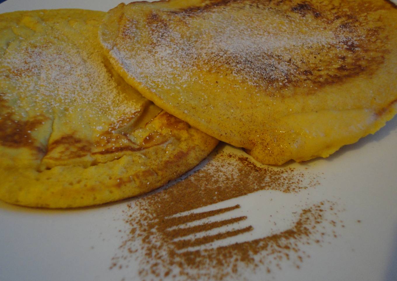 Tortitas de puré de calabaza