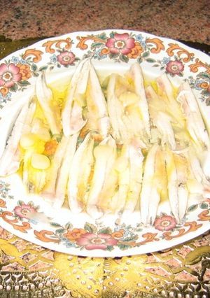 Una foto de Boquerones en vinagre caseros