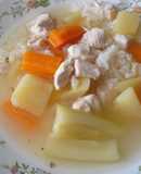Caldo de pollo
