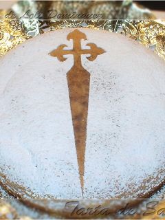 Una foto de Tarta de Santiago