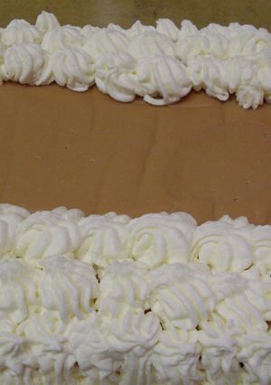 Una foto de Tarta de galleta María